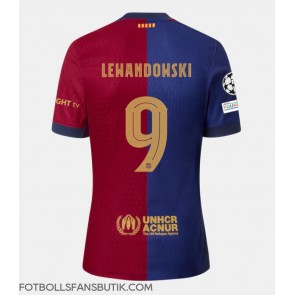 Barcelona Robert Lewandowski #9 Replika Hemmatröja 2024-25 Kortärmad